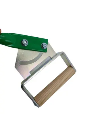 Houten handvat voor cultivator