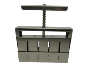 Presse-mottes inox PMX540 5x40 DUMTIS vue frontale